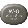 Copic Marker Sketch – W8 Warm Gray No.8