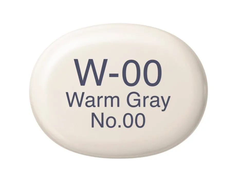 Copic Marker Sketch – W00 Warm Gray No.00