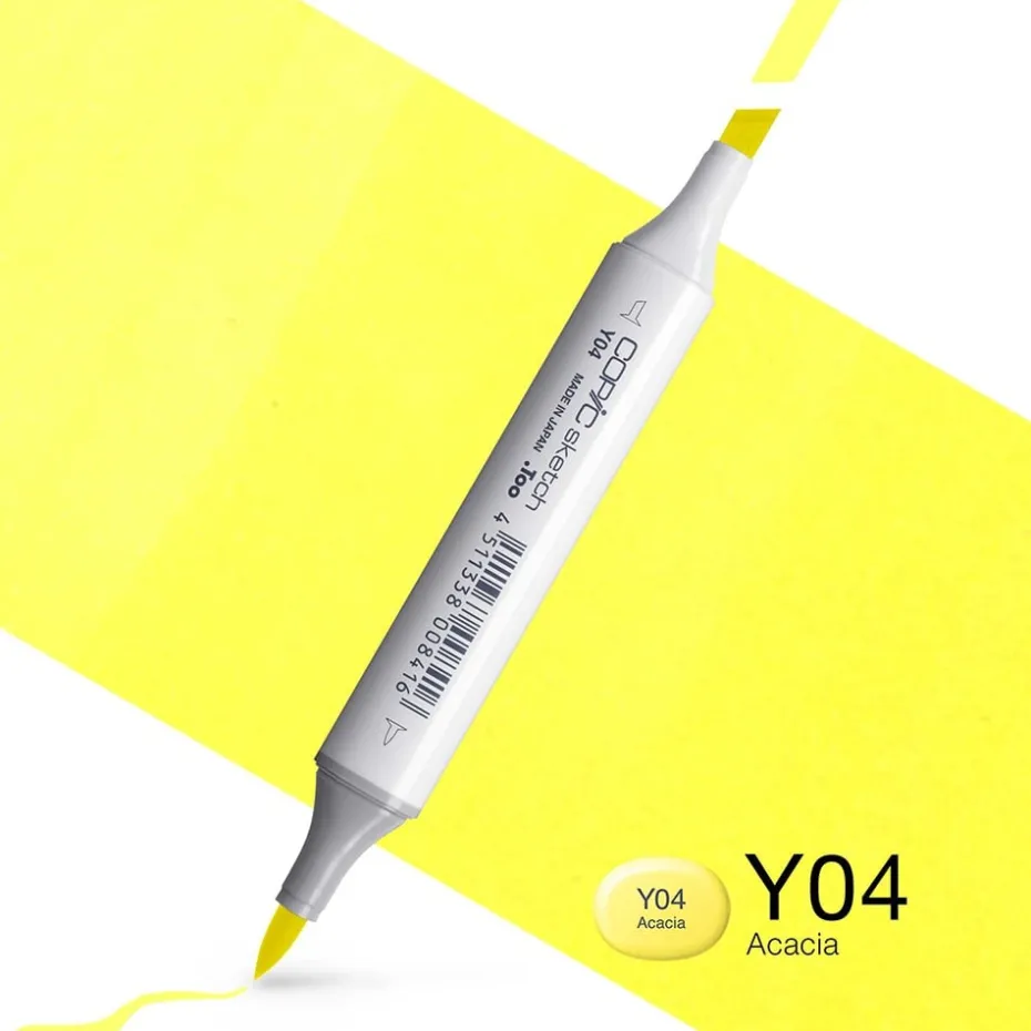 Copic Marker Sketch – Y04 Acacia