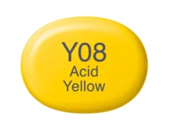 Copic Marker Sketch – Y08 Acid Yellow