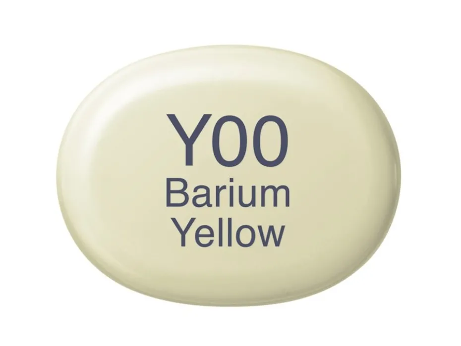Copic Marker Sketch – Y00 Barium Yellow