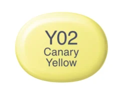Copic Marker Sketch – Y02 Canary Yellow