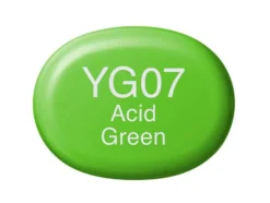 Copic Marker Sketch – YG07 Acid Green
