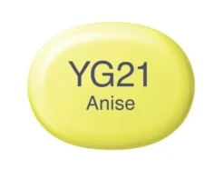 Copic Marker Sketch – YG21 Anise
