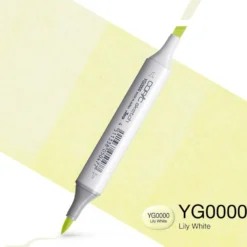 Copic Marker Sketch – YG0000 Lily White