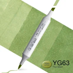 Copic Marker Sketch – YG63 Pea Green