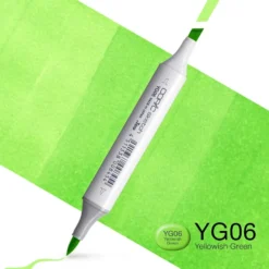 Copic Marker Sketch – YG06 Yellowish Green
