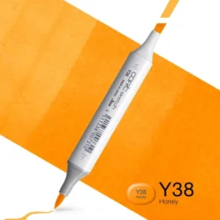 Copic Marker Sketch – Y38 Honey