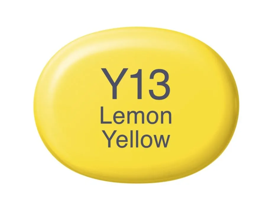 Copic Marker Sketch – Y13 Lemon Yellow