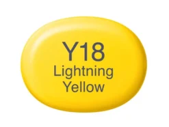 Copic Marker Sketch – Y18 Lightning Yellow
