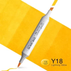 Copic Marker Sketch – Y18 Lightning Yellow
