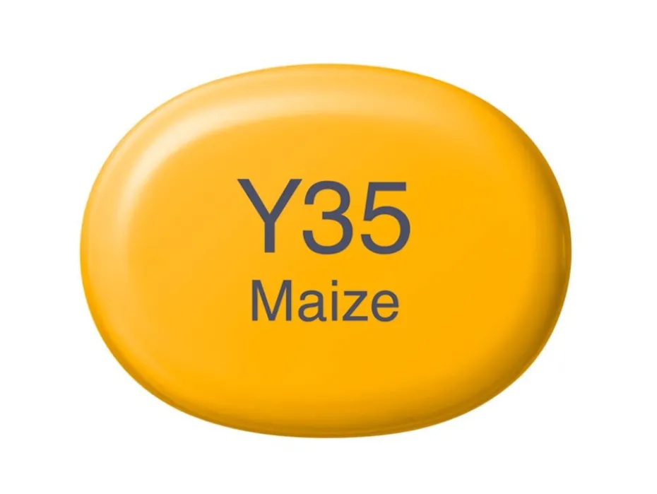 Copic Marker Sketch – Y35 Maize