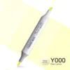 Copic Marker Sketch – Y000 Pale Lemon