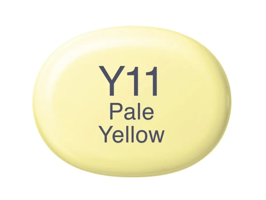 Copic Marker Sketch – Y11 Pale Yellow