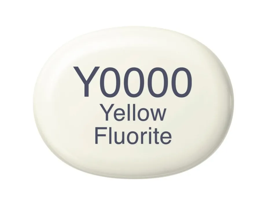 Copic Marker Sketch – Y0000 Yellow Fluorite