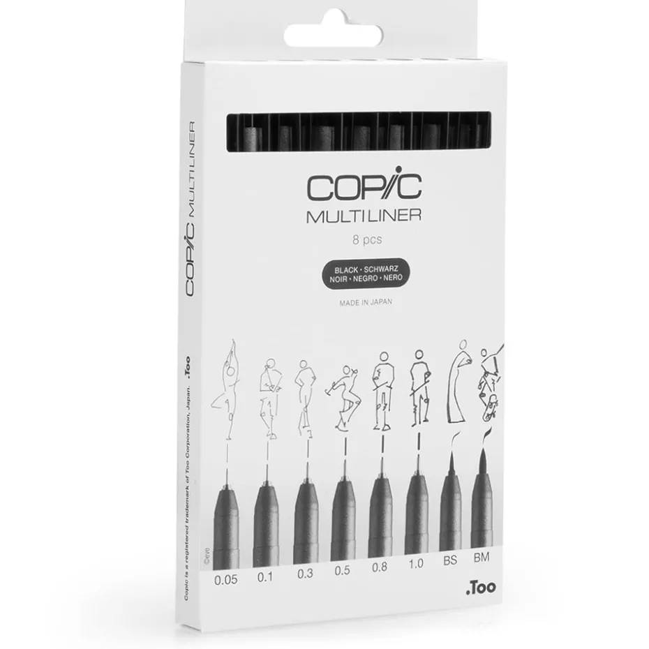 Copic Multiliner Set B – 8stk