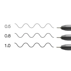 Copic Multiliner Sett Broad 3stk – Black