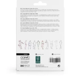 Copic Multiliner Sett – Coloured 10stk