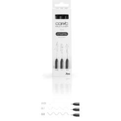 Copic Multiliner Sett Fine 3stk – Black