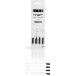 Copic Multiliner Sett 4stk – Grey