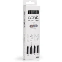 Copic Multiliner Sett 4stk – Grey