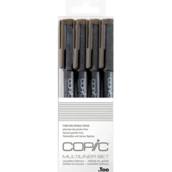 Copic Multiliner Warm Grey – Sett 4stk