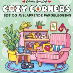 Cozy Corners – Søt & avslappende fargelegging