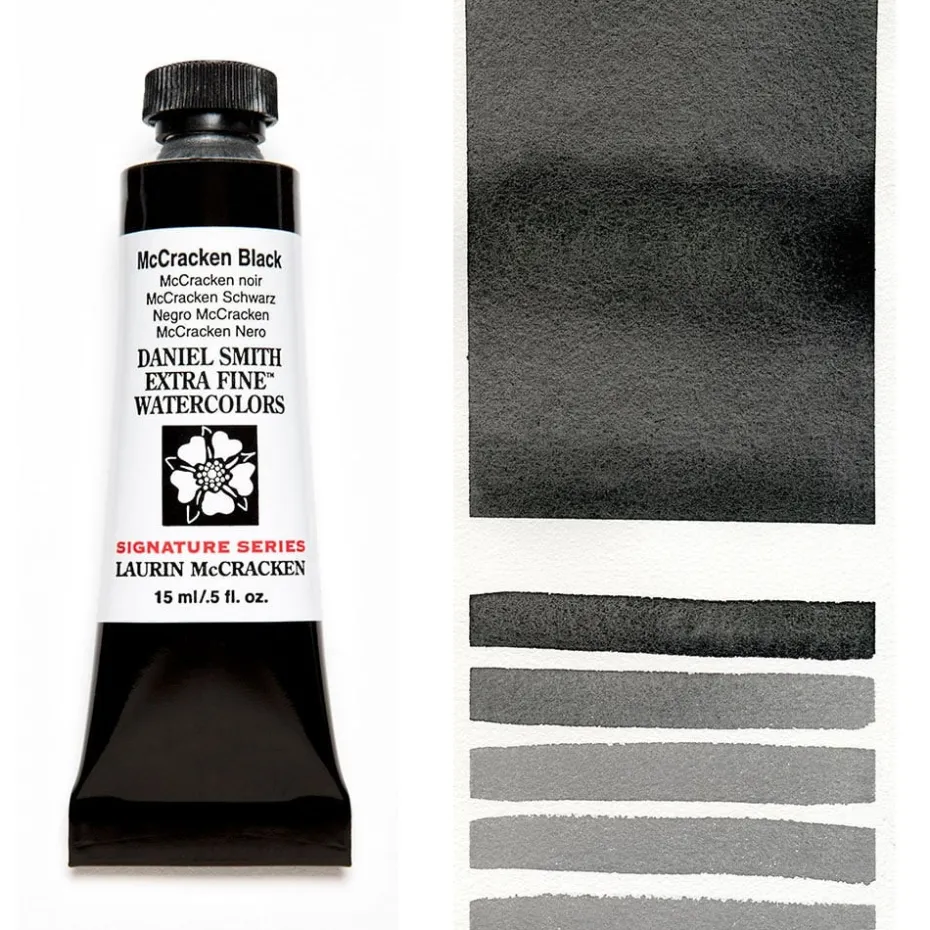 Daniel Smith – Akvarell 15ml 248 McCracken Black