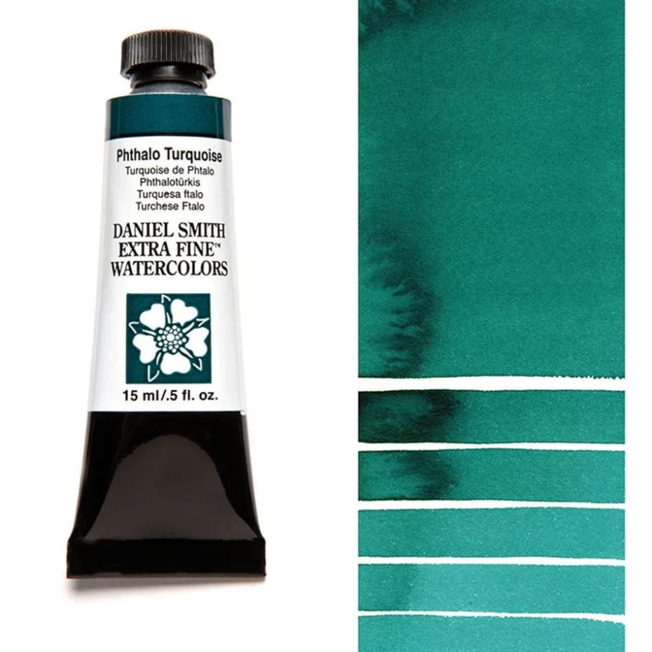 Daniel Smith – Akvarell 15ml 80 Phthalo Turquoise