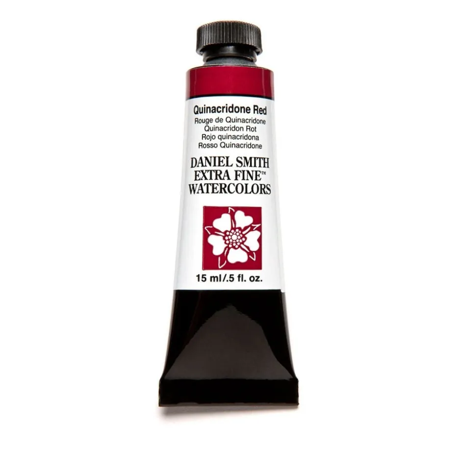 Daniel Smith – Akvarell 15ml 91 Quinacridone Red
