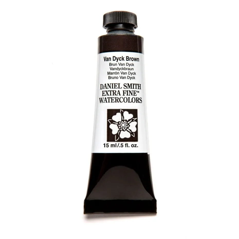 Daniel Smith – Akvarell 15ml 110 van Dyck Brown
