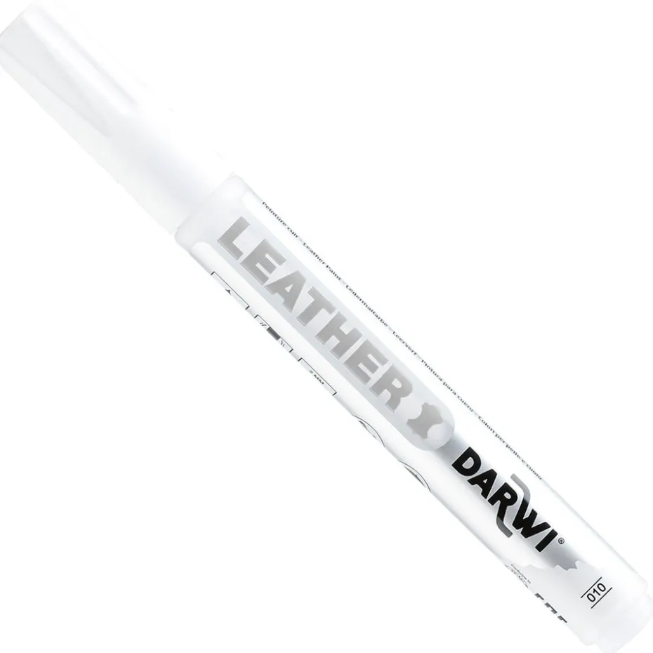 Darwi Leather Lærtusj – 2mm – 010 White