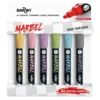 Darwi Marbel Universaltusj 4mm Sett 6stk – Pastel