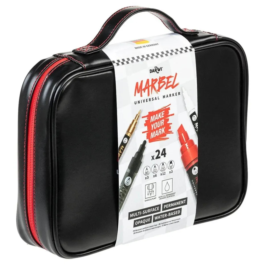 Darwi Marbel Universaltusj Sett 24stk