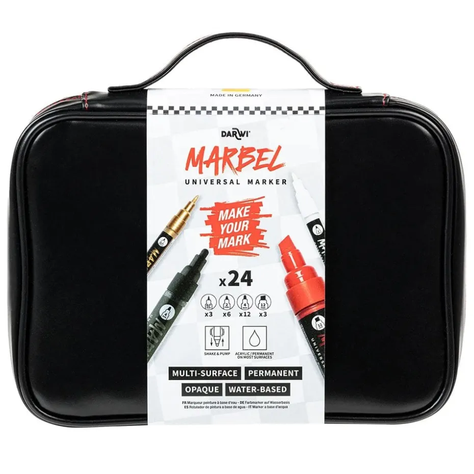 Darwi Marbel Universaltusj Sett 24stk