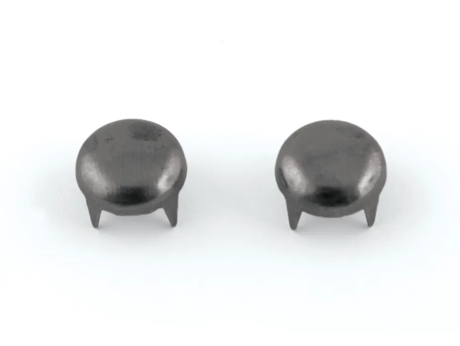 Dekornagler Rund Antrasitt 8mm – 40 stk