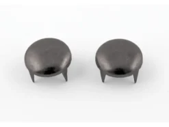 Dekornagler Rund Antrasitt 12mm – 24 stk