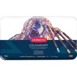 Derwent Coloursoft Blyant Sett 72stk