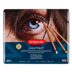 Derwent Lightfast Fargeblyant Sett 24stk