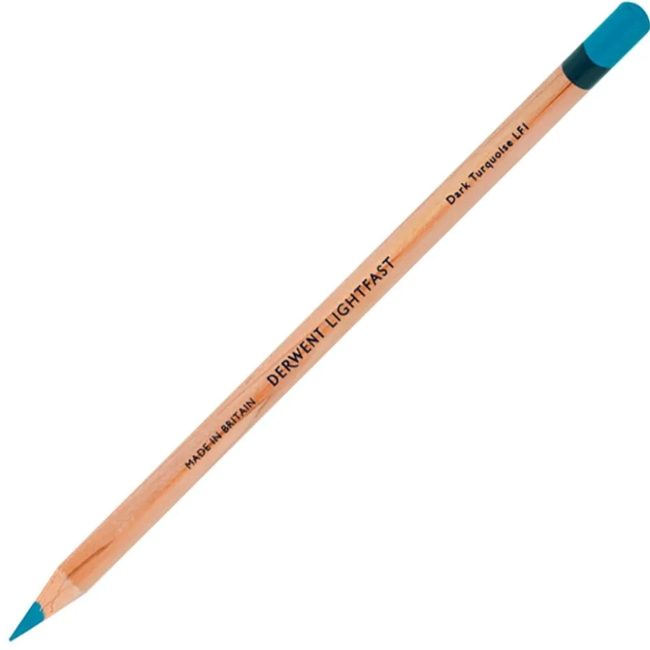 Derwent Lightfast Fargeblyant – Dark Turquoise
