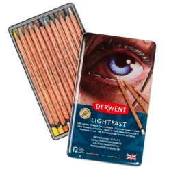 Derwent Lightfast Fargeblyant Sett 12stk