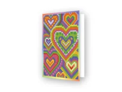 Diamond Dotz DDG Kort – Heart Mosaic