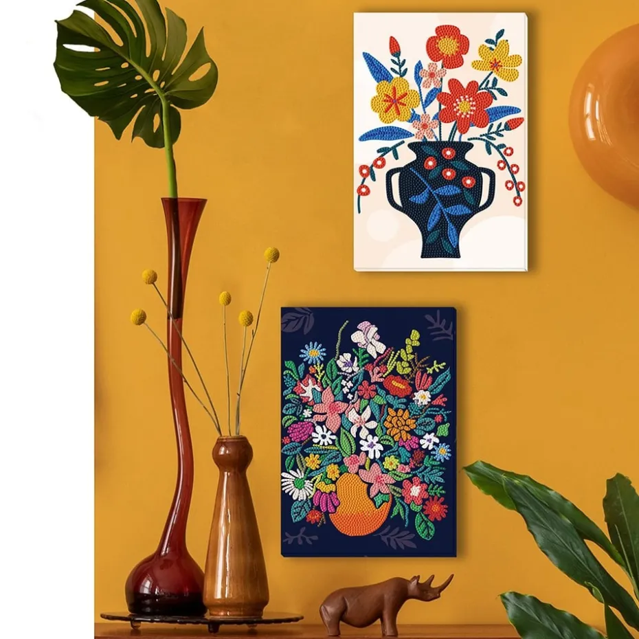 Diamond Dotz DotzBox Decor – Blue Vase