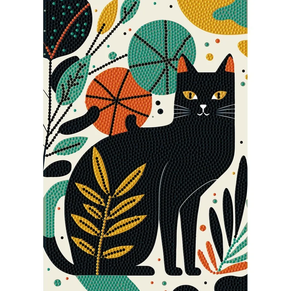 Diamond Dotz DotzBox Decor – Boho Cat