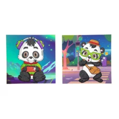 Diamond Dotz Dotzies – Dotz by number – Panda Time!