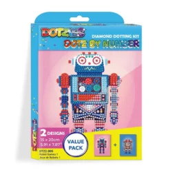 Diamond Dotz Dotzies – Dotz by number – Robot Games 1