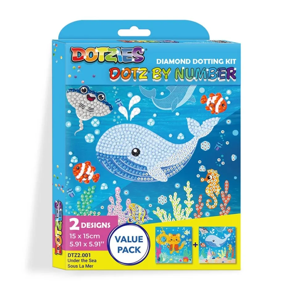 Diamond Dotz Dotzies – Dotz by number – Under the Sea