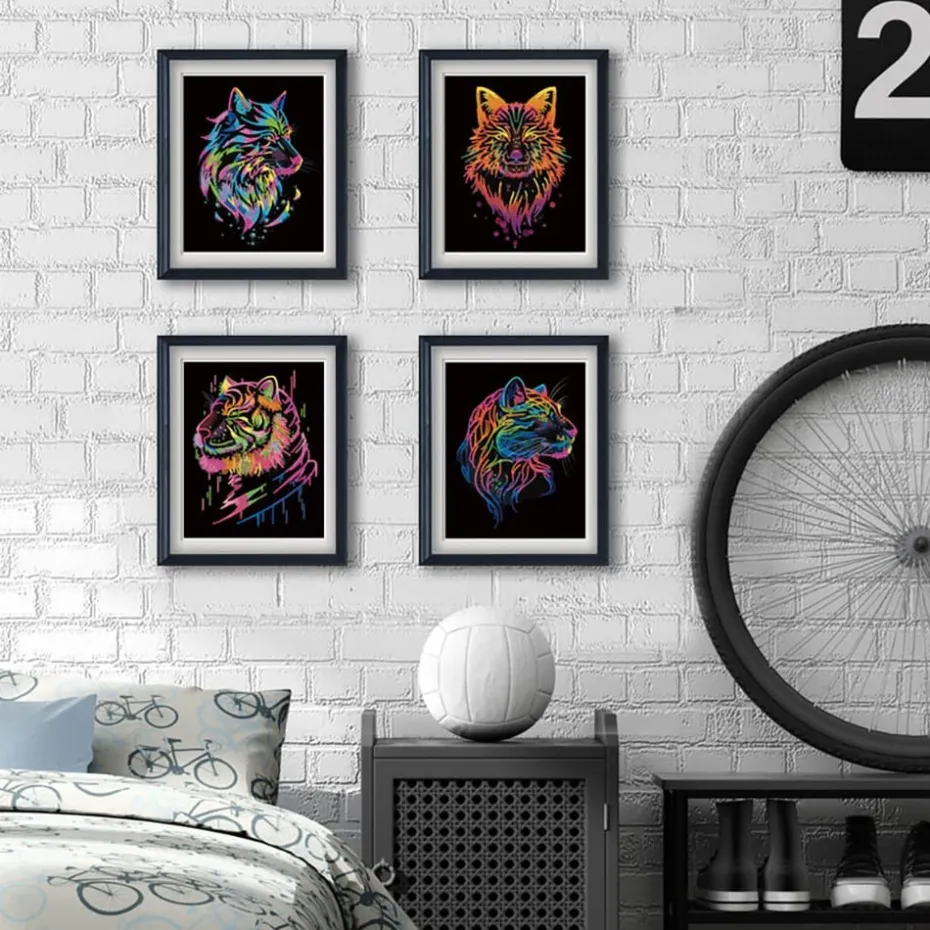 Diamond Dotz Dotzies Neon Flock – Wild