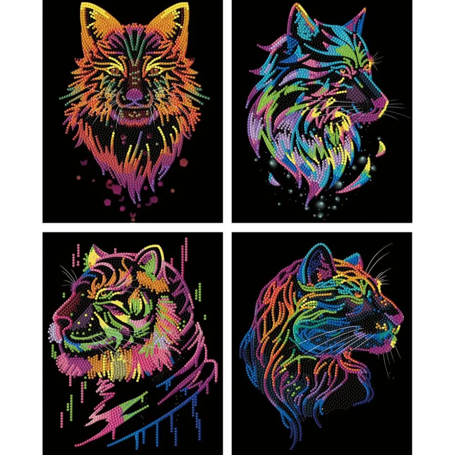Diamond Dotz Dotzies Neon Flock – Wild