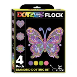 Diamond Dotz Dotzies Neon Flock – Mandalas